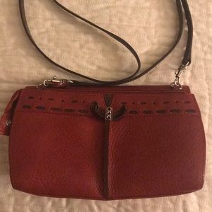 Small Red Brighton Crossbody